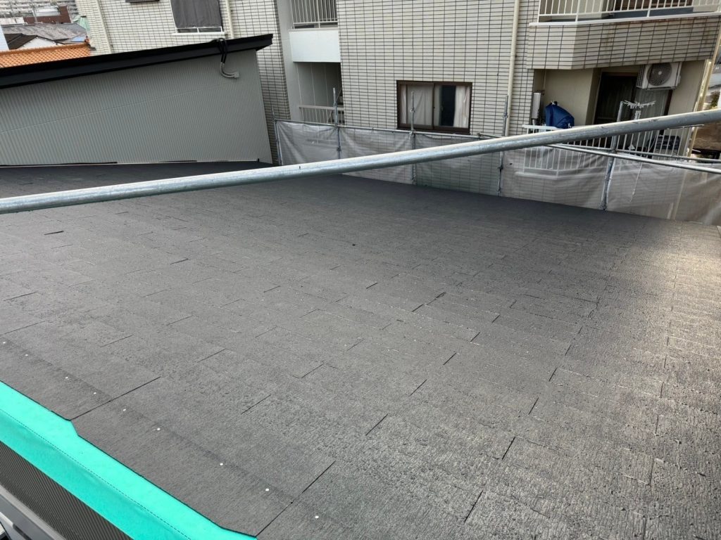 屋根葺き替え工事　大阪市平野区
