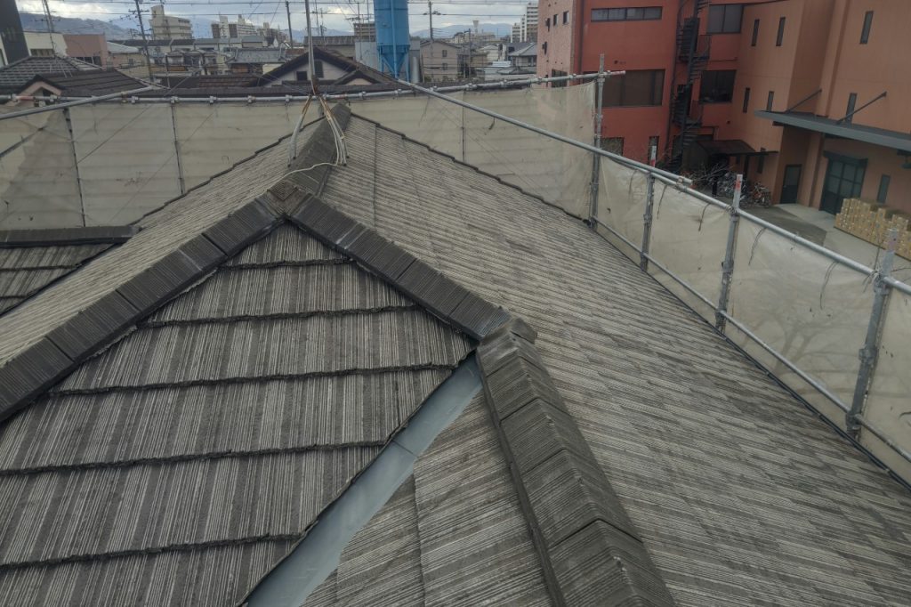 屋根外壁塗装工事　大阪府東大阪市